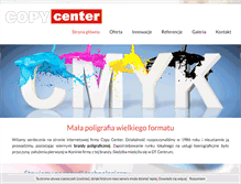 Tablet Screenshot of copycenter.biuroraj.com.pl